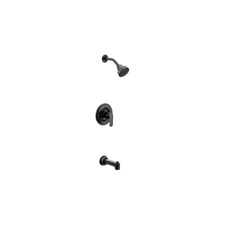 Moen Greenfield Posi-Temp Tub & Shower Trim in Matte Black T2223EPBL